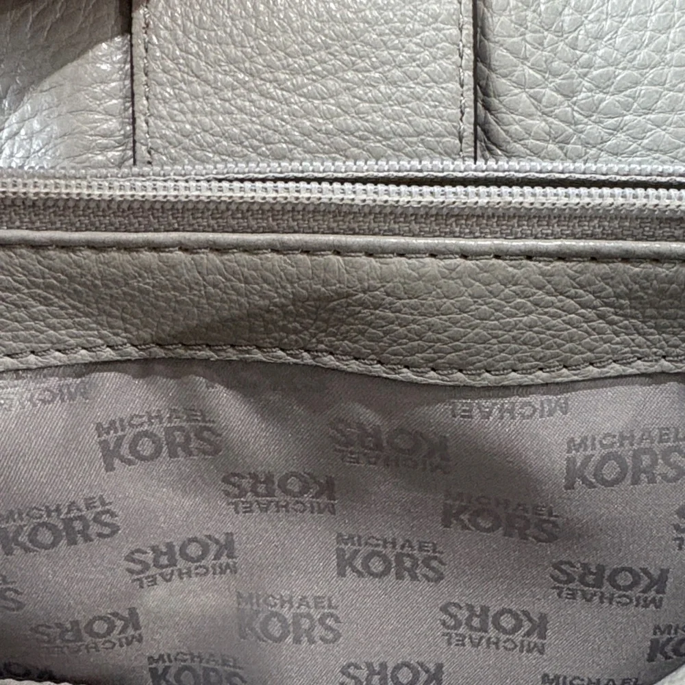Michael Kors Gray Satchel